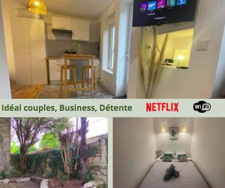 L'Escale Niortaise - Centre-Ville - 10Mn Gare - Wifi - Netflix ภายนอก รูปภาพ